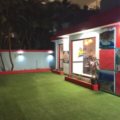 Отель Tropical Caribbean Hostel Мексика, Канкун - отзывы, цены и фото номеров - забронировать отель Tropical Caribbean Hostel онлайн вид на фасад фото 2