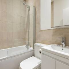 Апартаменты Cosy 1BD Apartment in West Didsbury ванная