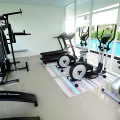 Отель P-PARK RESIDENCE Suvarnabhumi фитнесс-зал фото 2