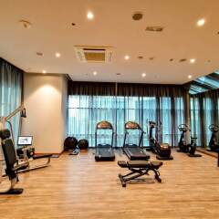 Отель ibis Al Barsha фитнесс-зал