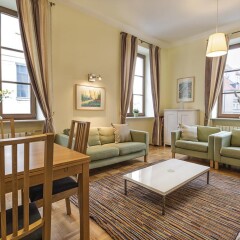 Апартаменты P&O Podwale Apartments комната для гостей фото 3