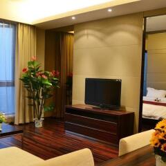 Отель Yishang Baoli Shimao International Apartment Китай, Гуанчжоу - отзывы, цены и фото номеров - забронировать отель Yishang Baoli Shimao International Apartment онлайн комната для гостей фото 5
