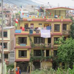 Отель Monkey Temple Homestay Непал, Катманду - отзывы, цены и фото номеров - забронировать отель Monkey Temple Homestay онлайн балкон