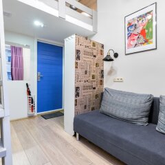 Гостиница ColorSpb ApartHotel GriboedovArt в Санкт-Петербурге 1 отзыв об отеле, цены и фото номеров - забронировать гостиницу ColorSpb ApartHotel GriboedovArt онлайн Санкт-Петербург комната для гостей фото 4