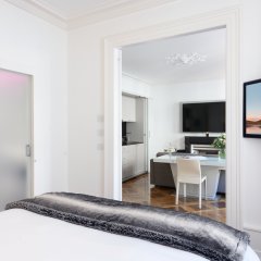 Отель Swiss Luxury Apartments Швейцария, Женева - отзывы, цены и фото номеров - забронировать отель Swiss Luxury Apartments онлайн комната для гостей фото 3