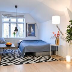 Апартаменты Super Cozy 3-bedroom Duplex Apartment in Frederiksberg Close to Copenhagen Zoo Фредериксберг фото 16