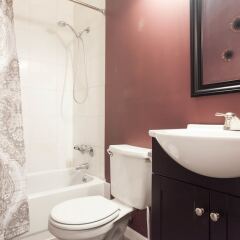 Отель The Lodging New York ванная