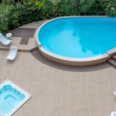 Отель Savoia Hotel Rimini Италия, Римини - 7 отзывов об отеле, цены и фото номеров - забронировать отель Savoia Hotel Rimini онлайн бассейн фото 3