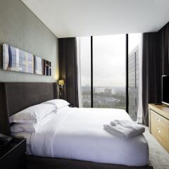 Отель Hilton Mexico City Santa Fe Мексика, Мехико - отзывы, цены и фото номеров - забронировать отель Hilton Mexico City Santa Fe онлайн комната для гостей фото 4