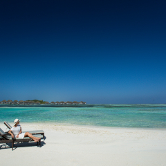 Отель Pearl Sands at Huraa пляж
