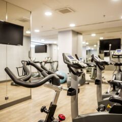 Отель Crowne Plaza Porto Порту фитнесс-зал фото 3