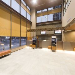 Отель Dormy Inn Toyama Natural Hot Spring Тояма банкомат