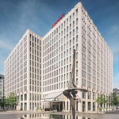 Отель Berlin Marriott Hotel Германия, Берлин - 3 отзыва об отеле, цены и фото номеров - забронировать отель Berlin Marriott Hotel онлайн вид на фасад