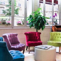 Hotel Eden Montmartre Париж интерьер отеля