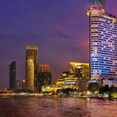 Отель Millennium Hilton Bangkok Бангкок вид на фасад
