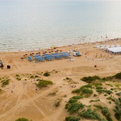 Гостиница Одиссея(Анапа) пляж фото 2