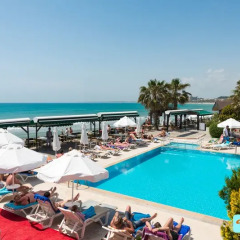 Side Altinkum Bungalow Hotel бассейн