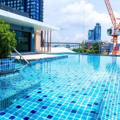 Апартаменты Sixty Six Pattaya Beach Road Apartment Паттайя бассейн