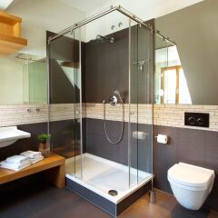 rostock apartment LIVING HOTEL ванная