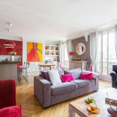 Отель onefinestay - Montparnasse Apartments Франция, Париж - отзывы, цены и фото номеров - забронировать отель onefinestay - Montparnasse Apartments онлайн комната для гостей фото 3