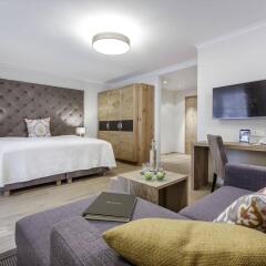 Отель Das Central – Alpine . Luxury . Life комната для гостей фото 5