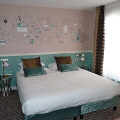 Отель Hôtel des 3 Poussins комната для гостей фото 4