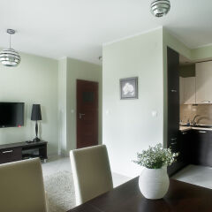 Отель Silver Apartments Польша, Варшава - отзывы, цены и фото номеров - забронировать отель Silver Apartments онлайн комната для гостей фото 3