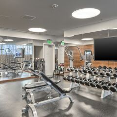 Отель Jet Luxury at the Vdara Condo Hotel США, Лас-Вегас - отзывы, цены и фото номеров - забронировать отель Jet Luxury at the Vdara Condo Hotel онлайн фитнесс-зал
