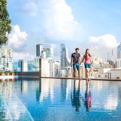 Отель Novotel Bangkok Platinum бассейн