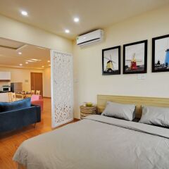 Апартаменты TP Beachfront Apartment Нячанг комната для гостей фото 3