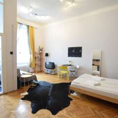 Отель Budget Apartment by Hi5 - Nádor street Венгрия, Будапешт - отзывы, цены и фото номеров - забронировать отель Budget Apartment by Hi5 - Nádor street онлайн комната для гостей фото 2