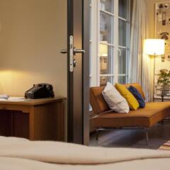 Отель Henri Hotel Hamburg Downtown Германия, Гамбург - 1 отзыв об отеле, цены и фото номеров - забронировать отель Henri Hotel Hamburg Downtown онлайн удобства в номере фото 2