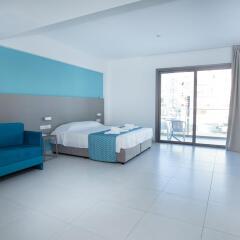 Отель Mandali Hotel Apartments Кипр, Протарас - 1 отзыв об отеле, цены и фото номеров - забронировать отель Mandali Hotel Apartments онлайн комната для гостей фото 4