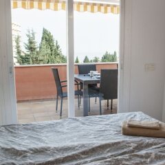 Отель Lovely Penthouse with Sea View Ref 9 Торремолинос балкон