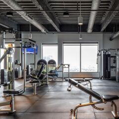Отель Stay Alfred at 250 High США, Колумбус - отзывы, цены и фото номеров - забронировать отель Stay Alfred at 250 High онлайн фитнесс-зал фото 2