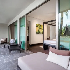 Отель Twinpalms Phuket 5* Номер Deluxe palm с различными типами кроватей фото 4
