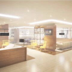 Отель Courtyard By Marriott Glasgow Airport Пейсли интерьер отеля фото 3