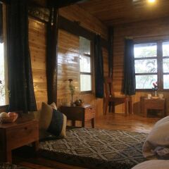 Tavan Riverside Homestay Hostel Шапа интерьер отеля