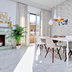 Отель Elegant flat for 8 people near colosseum Италия, Рим - отзывы, цены и фото номеров - забронировать отель Elegant flat for 8 people near colosseum онлайн интерьер отеля фото 2