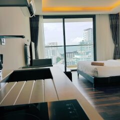 Отель The Peak 1BR-1708 by Pattaya Holiday Паттайя комната для гостей фото 3