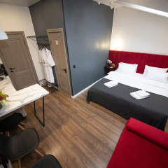 Гостиница Lemon Loft Hotel в Твери 2 отзыва об отеле, цены и фото номеров - забронировать гостиницу Lemon Loft Hotel онлайн Тверь комната для гостей фото 5