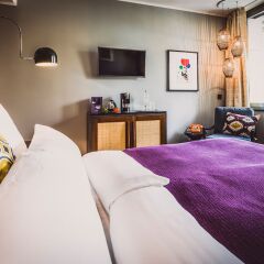 Отель HENRI Hotel Düsseldorf Downtown Германия, Дюссельдорф - отзывы, цены и фото номеров - забронировать отель HENRI Hotel Düsseldorf Downtown онлайн комната для гостей фото 2