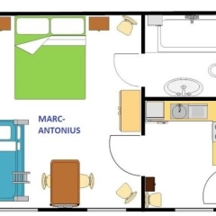 Апартаменты Brownies Apartments Вена гостиничный бар