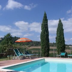 Отель Azienda Agricola Casa alle Vacche Италия, Сан-Джиминьяно - отзывы, цены и фото номеров - забронировать отель Azienda Agricola Casa alle Vacche онлайн бассейн фото 2