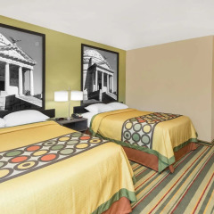 Отель Super 8 by Wyndham Vicksburg США, Виксбург - отзывы, цены и фото номеров - забронировать отель Super 8 by Wyndham Vicksburg онлайн комната для гостей фото 4