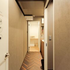 Hakata Minoshima Hostel FUTAGI Хаката интерьер отеля фото 3