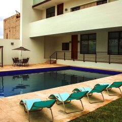Отель Condo Gaviotas Golden Масатлан бассейн