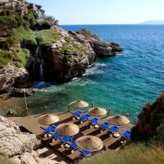 Club Resort Atlantis Турция, Урла - отзывы, цены и фото номеров - забронировать отель Club Resort Atlantis - All Inclusive онлайн пляж