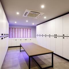 Circular House Capsule Hotel Сингапур спортивное сооружение