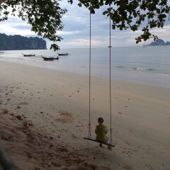 Отель Ao Nang Beach Resort пляж фото 2